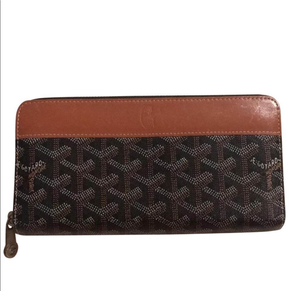 Goyard ziparound wallet